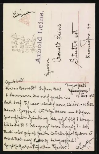 Foto-AK Sanke Nr. 525: Kampfflieger Leutnant Otto Höhne in Uniform