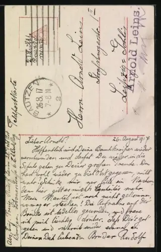 Foto-AK Sanke Nr. 521: Unser erfolgreicher Kampfflieger Leutnant Bernert, Pour le Mérite