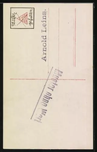 Foto-AK Sanke Nr. 547: Leutnant Schulte in Uniform mit EK I und Flugzeugführerabzeichen