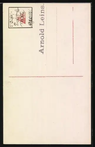 Foto-AK Sanke Nr. 564: Kampfflieger Leutnant Wüsthoff in Uniform