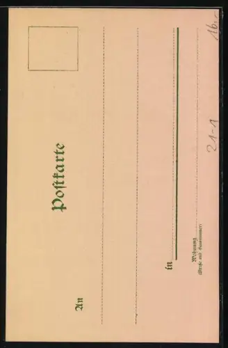 Lithographie Berlin, Berolina am Alexanderplatz mit Strassenbahn, beleuchtete Fenster, Halt gegen das Licht