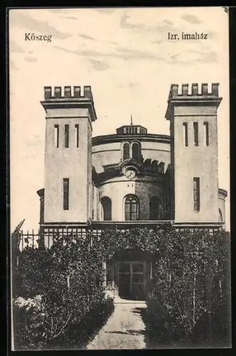 AK Köszeg, Izr. imaház, Synagoge