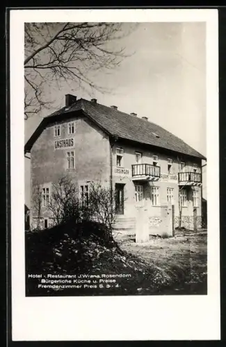 AK Maria Enzersdorf, Hotel-Restaurant J. Wrana