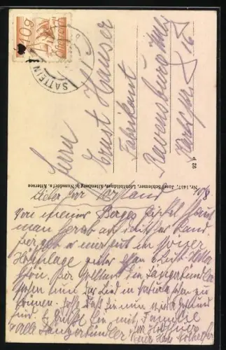 AK Thüringerberg /Vorarlberg, Gasthaus zur Sonne, Gesamtansicht