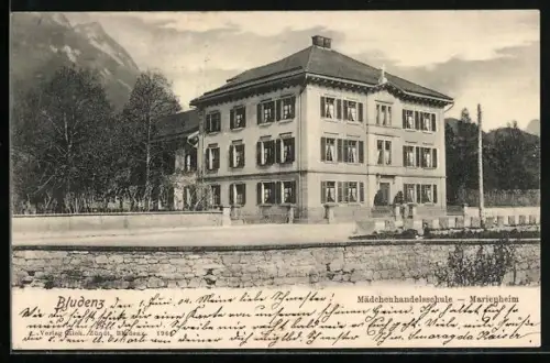 AK Bludenz, Mädchenhandelsschule, Marienheim
