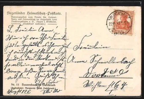 AK Dahlbruch, Bauernhaus