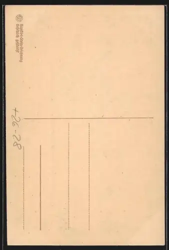 Steindruck-AK Siegen, Hof im oberen Schloss, Ritter u. Burgfräulein