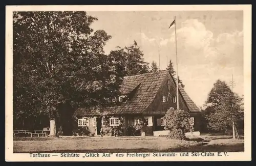 AK Holzhau, Torfhaus-Skihütte Glück Auf des Freiberger Schwimm- & Ski-Clubs e. V.
