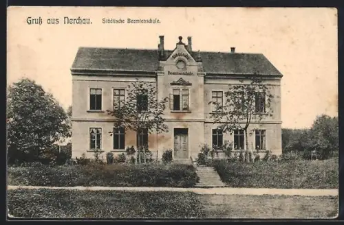 AK Nerchau, Städtische Beamtenschule