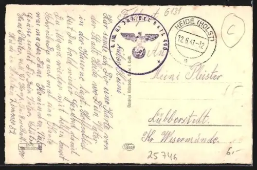 AK Heide / Holstein, Partie an der West-Holstein'schen Bank