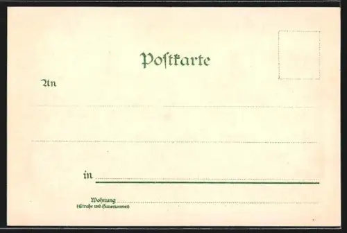 Lithographie Berlin, Dampfer an der Jannowitzbrücke, Zug verlässt Bahnhof