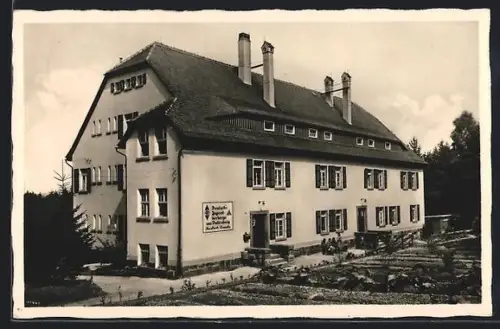 AK Neukirch /Lausitz, Deutsche Jugendherberge am Valtenberg