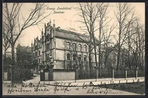 AK Bautzen, Evang. Landständ. Seminar