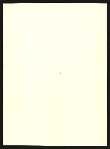 Handzeichnung F. Suhr, Bamberg, der Stadtbrunnen, 1914