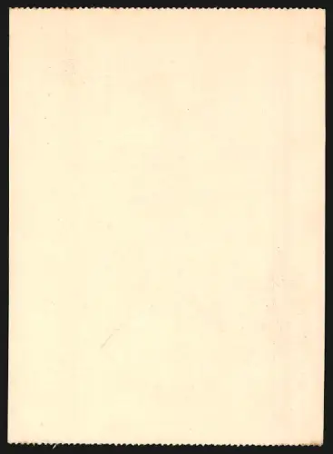 Handzeichnung F. Suhr, Reichenbach i. V., Öllampe im Landheim, 1915