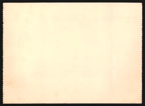 Handzeichnung F. Suhr, Reichenbach i. V., der Ofen / Kachelofen im Landheim, 1915