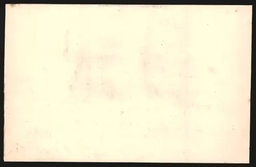 Handzeichnung F. Suhr, Mühlberg / Thüringen, auf der Ruine Mühlburg