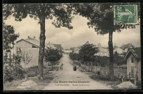 AK Vauvillers, Route de St-Loup