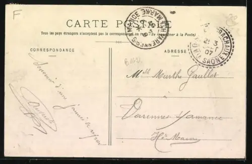 AK Oiselay, Grande-Rue et Maison de Maiche