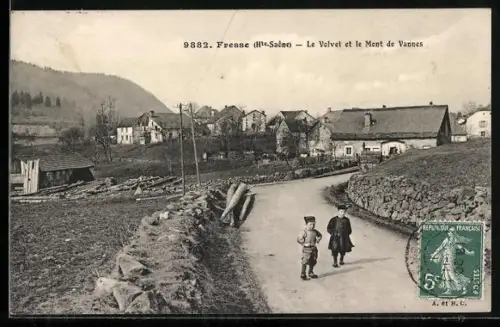 AK Fresse /Hte-Saône, Le Volvet et le Mont de Vannes