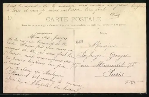 AK Fort /Ballon de Servance, Entrée du Fort