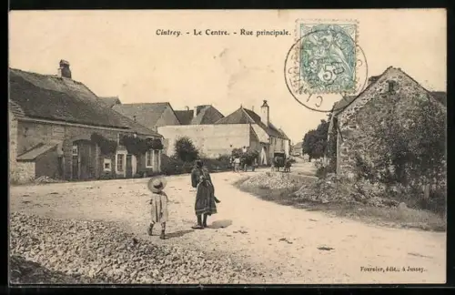AK Cintrey, Le Centre, Rue principale
