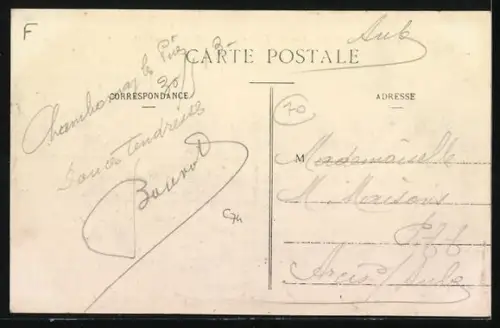 AK Chambornay-lès-Pins, Rue de l`Église