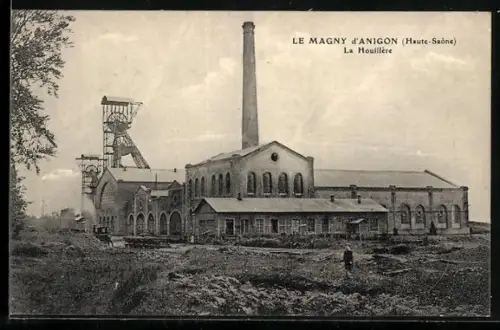 AK Le Magny-d`Anigon /Haute-Saône, La Houillère