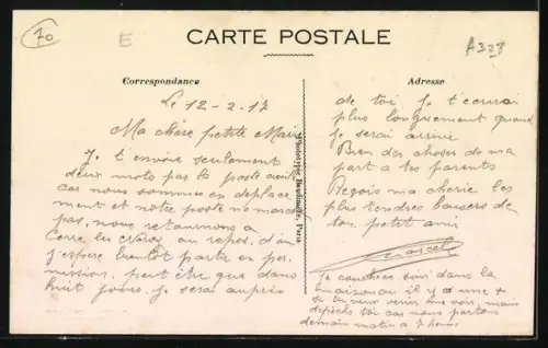 AK Magny-Vernois, La Grand`Rue avec l`église au fond