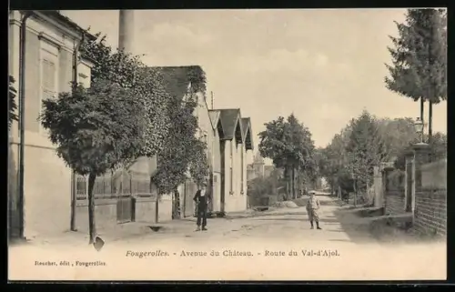 AK Fougerolles, Avenue du Château, Route du Val-d`Ajol