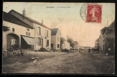 AK Gevigney, La Grande Rue