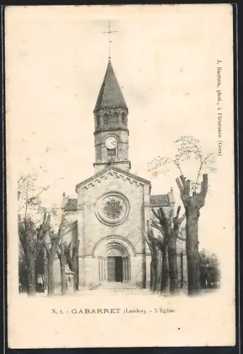 AK Gabarret /Landes, L`Église