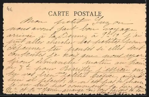 AK Labenne /Landes, Place de l`Église