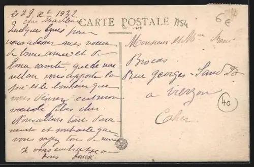 AK Montfort /Landes, Quartier des Ecoles