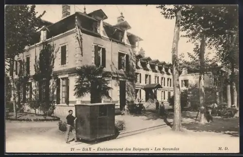 AK Dax, Établissement des Baignots, Les Secondes