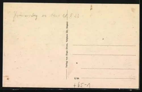 AK Vormwald, Blick zum Bahnhof