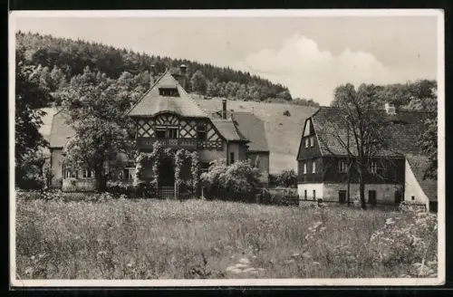 AK Bad Gottleuba, Erholungsheim Bienhof des Landesvereins Sächsischer Heimatschutz Dresden