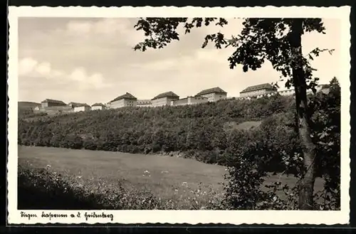 AK Siegen, Kasernen auf dem Heidenberg