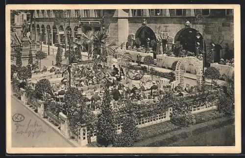 AK Leipzig, Restaurant und Café am Naschmarkt, Inh. Max Hoffmann