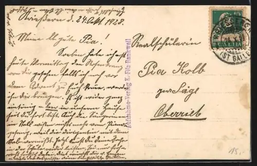 AK Rankweil, Gesamtansicht mit Kirche