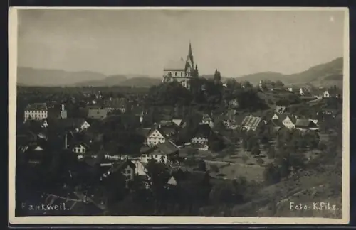 AK Rankweil, Gesamtansicht des Ortes
