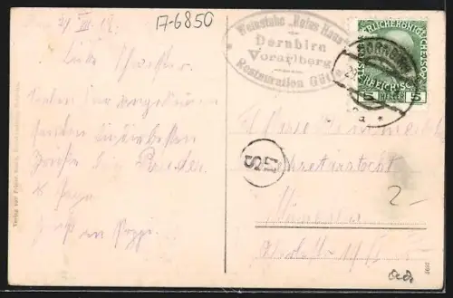 AK Dornbirn, Stauffensee bei Gütle