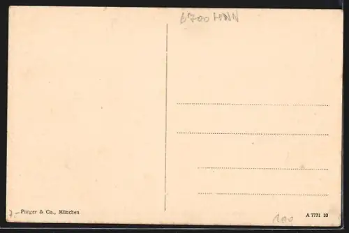 AK Tschengla /Bludenz, Gasthaus von Leander Neier, Blick auf ddas Klostertal und Bürserberg