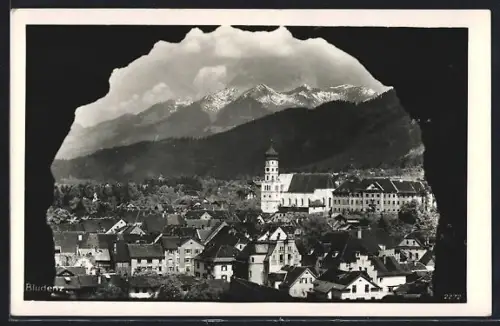 AK Bludenz, Blick auf den Ort
