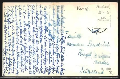 AK Bludenz, Blick auf den Ort