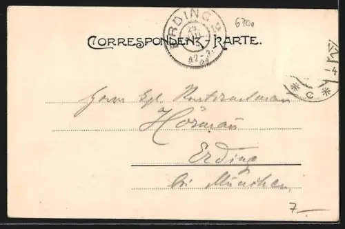 AK Bludenz /Arlbergbahn, Ortsansicht mit Klostertal