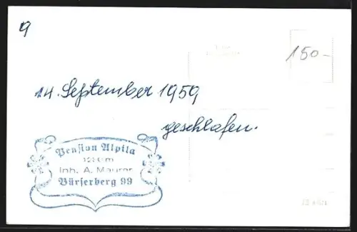 AK Tschengla, Pension Alpila, Inh. A. Maurer