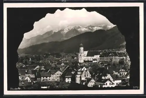 AK Bludenz, Blick auf den Ort