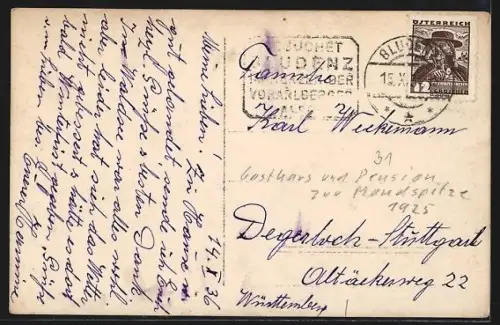 AK Tschengla, Berghütte im Sonnenschein