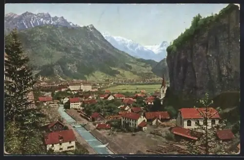 AK Bludenz, Gesamtansicht mit Elser- und Roggler-Spitze